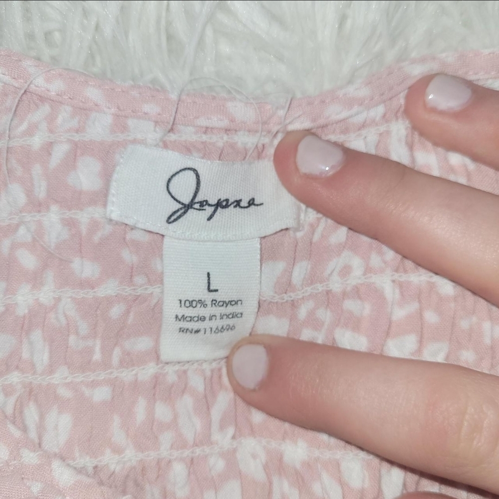 Japna Pink Long Sleeve Tee
